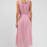 French Connection Elao Verona Button-Down Pink Midi Dress