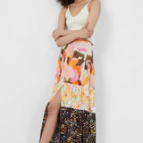 French Connection Isadora Delphine Patched Skirt