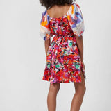 French Connection Isadora Patch Poplin Bardot Dress