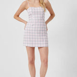 French Connection Yaki Whisper Tie Back Mini Dress