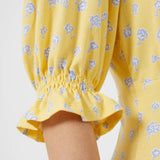 French Connection Peony-Doria Eco Puff-Sleeve Dress