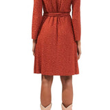 French Connection Sibley Eco Jacquard Jersey Dress