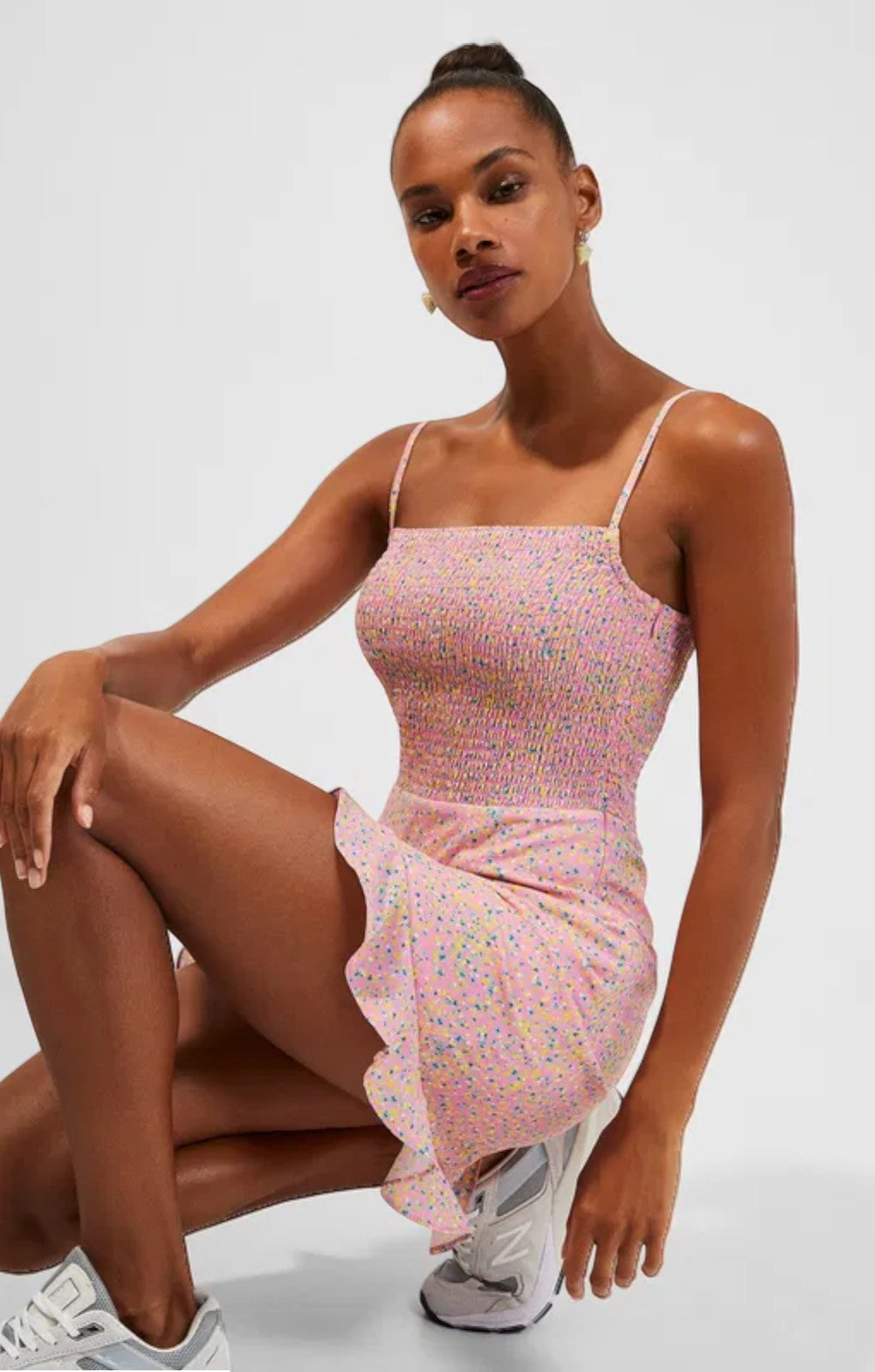 French Connection Stacie Daisy Strappy Mini Dress – dresses by French Connection, available to rent from Hirestreet