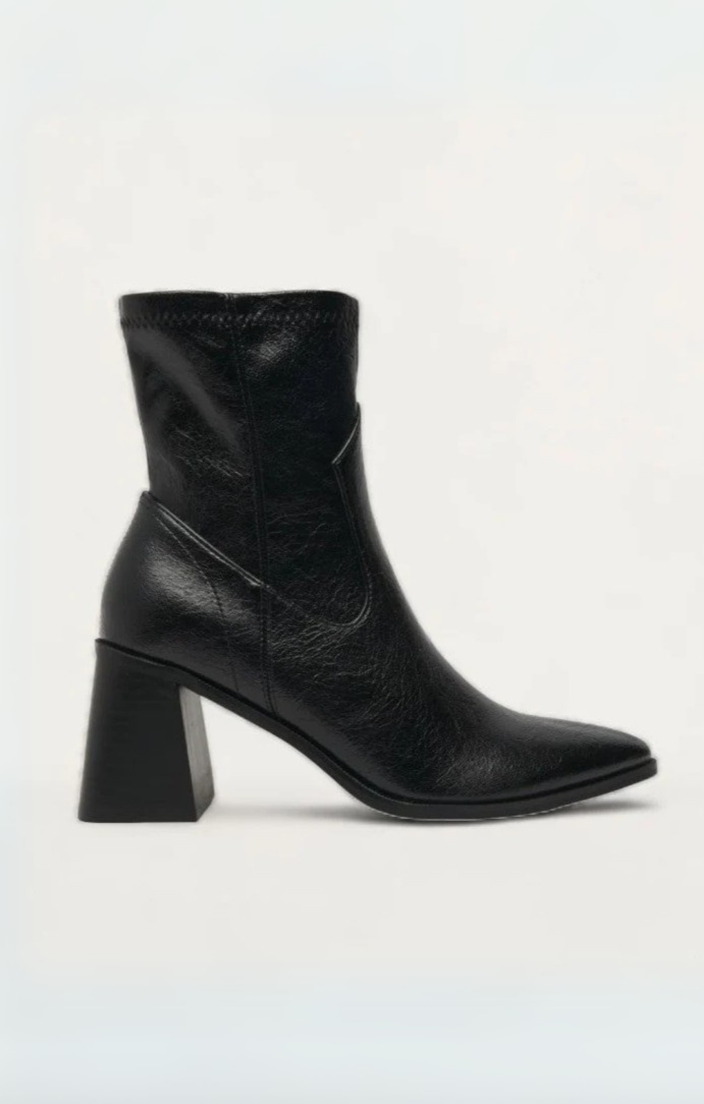 Schuh Bronte Black Sock Boot