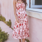 Talulah Pink Waltzing Midi Dress