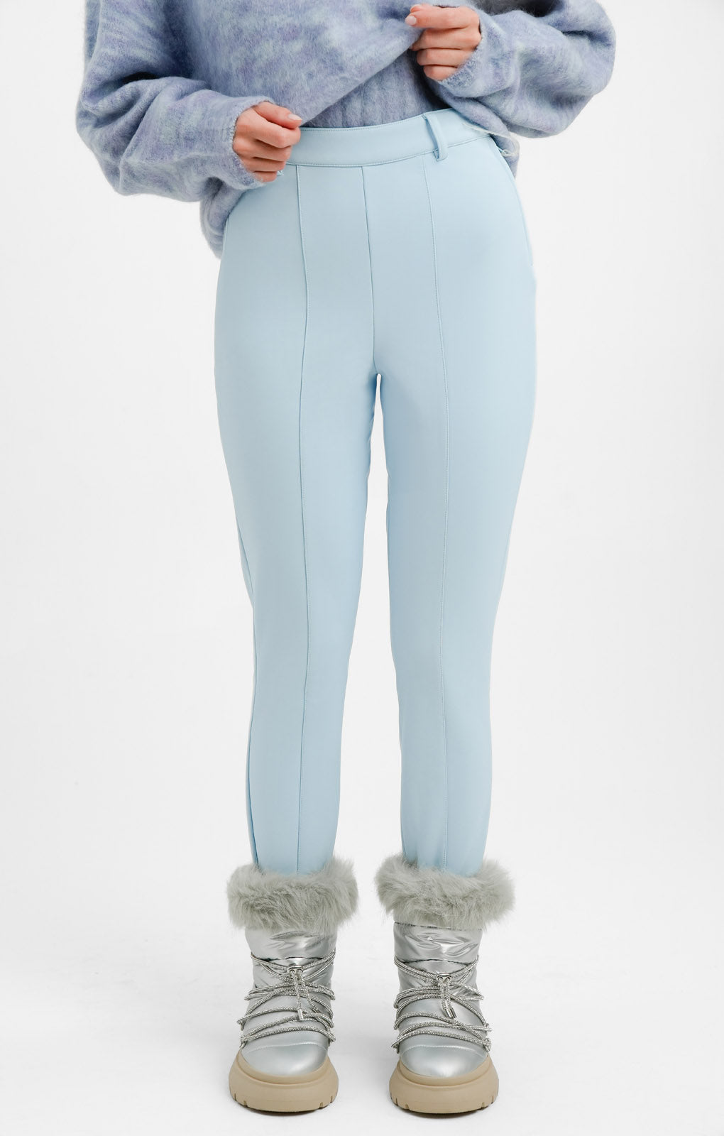 ASOS 4505 Skinny Ski Trouser With Stirrup - Blue