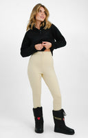 ASOS 4505 Ski Skinny Trouser With Biker Detail In White
