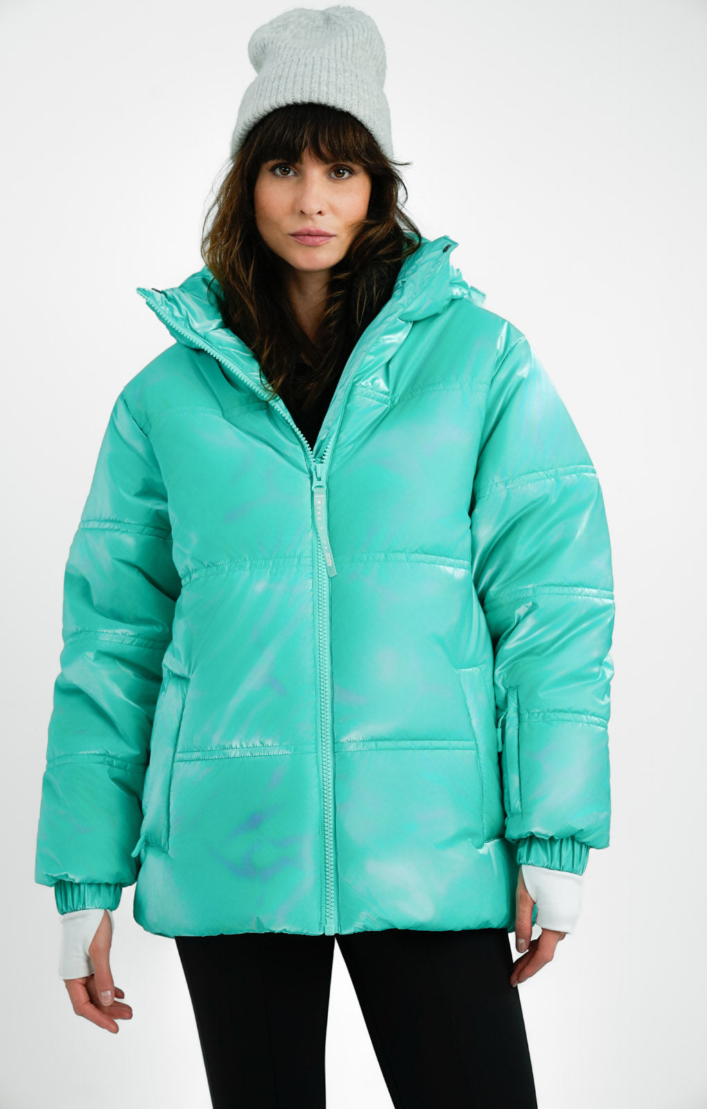 ASOS 4505 Tall Ski High Shine Puffer