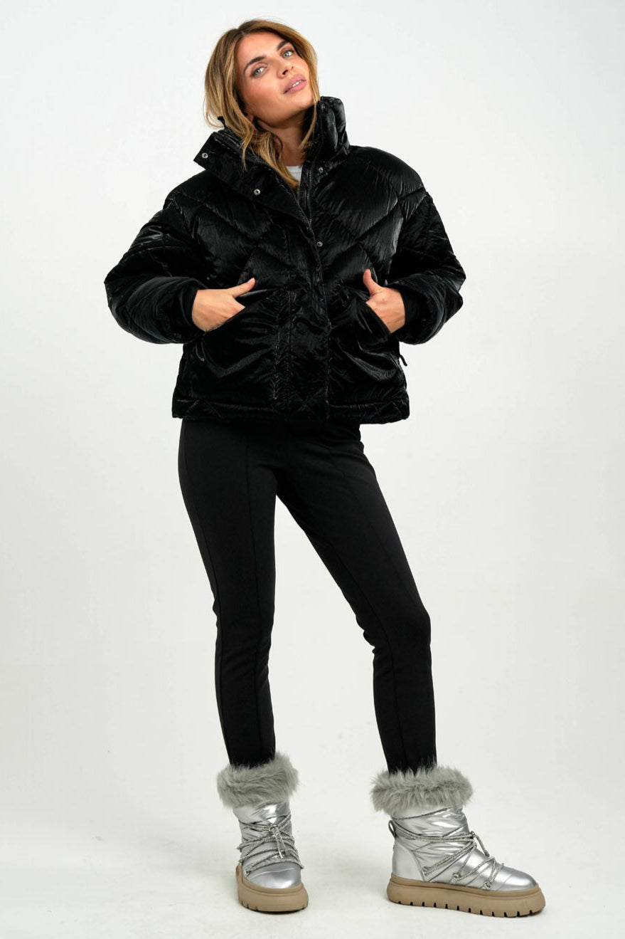 ASOS 4505 Ski Puffer In Rip Stop Sheen