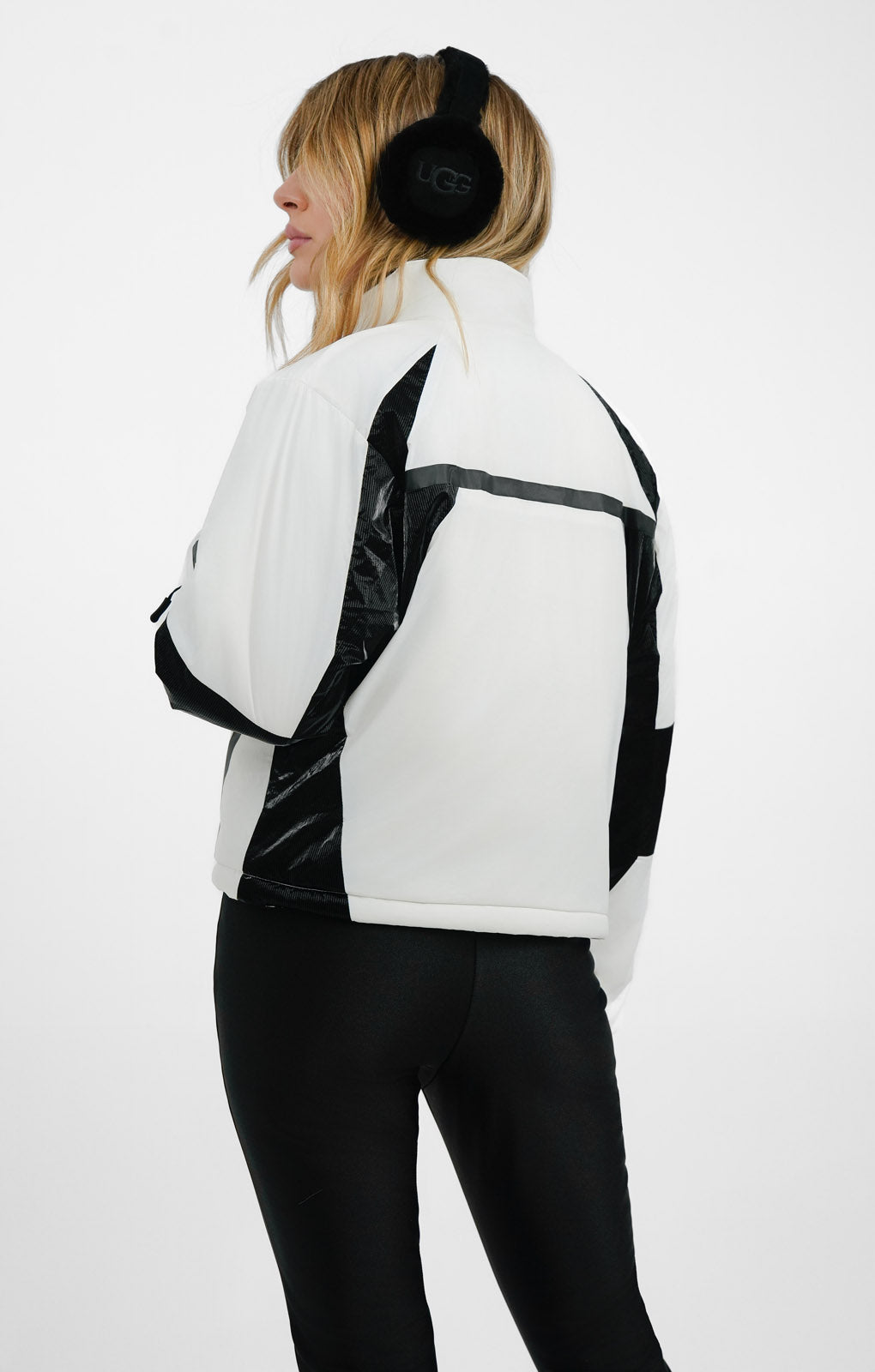 ASOS 4505 Ski Suit With Detachable Sallopette In Sheen With Mono Contrast Detail