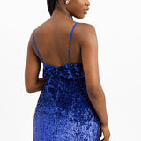 ASOS EDITION Sequin Twist Front Cami Midi Dress In Purple