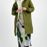 ASOS DESIGN Reversible Borg Parka In Khaki