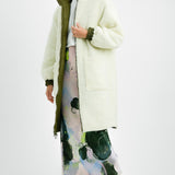 ASOS DESIGN Reversible Borg Parka In Khaki