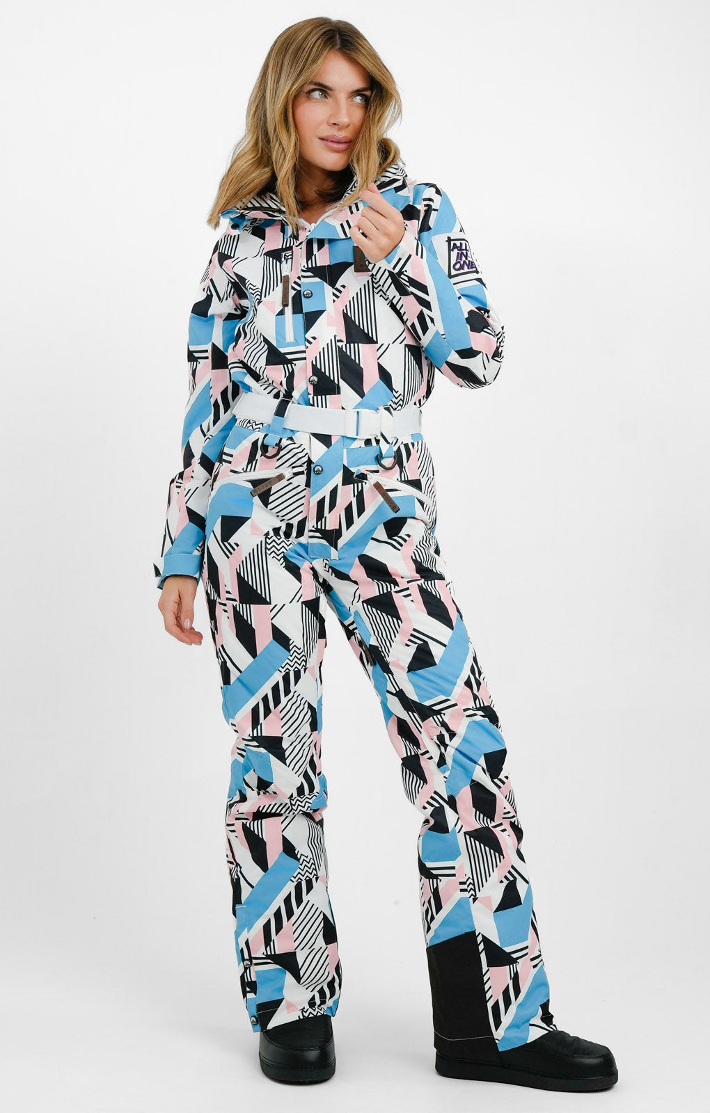OOSC Call On Me Ski Suit In Blue