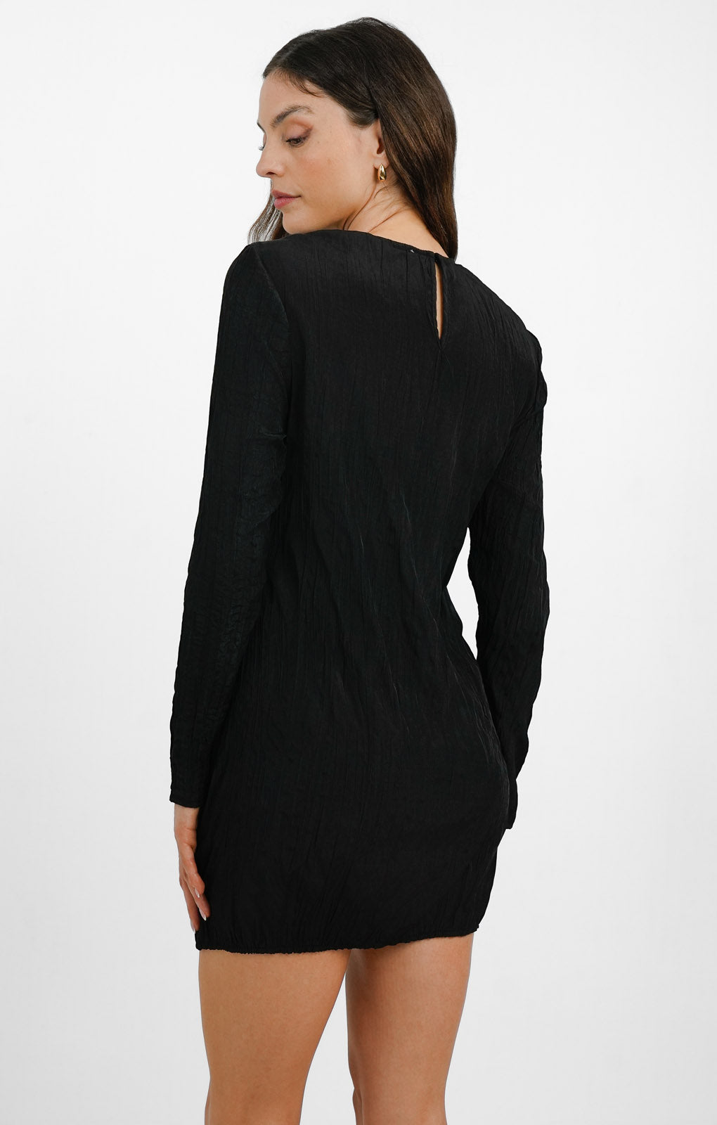 NA-KD Cut Out Mini Dress In Black