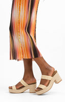 Madden Girl Emerson Platform Espadrilles In Natural Raffia