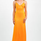 Pretty Lavish Cami Backless Maxi Dress In Orange – dresses by Pretty Lavish, available to rent from Hirestreet