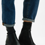 ALDO Persona Mid Heel Sock Boots In Black