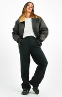 Dr Denim Donna Trousers In Black