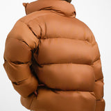 Columbia Puffect Surplus Puffer Coat In Brown