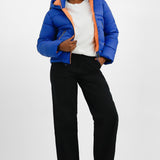 Barbour x ASOS Exclusive Hooded Puffer Coat In Blue