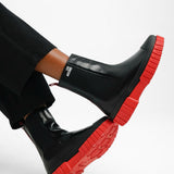 Love Moschino Ankle Boots In Black