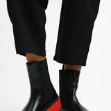 Love Moschino Ankle Boots In Black