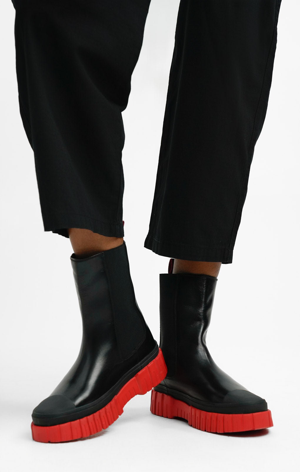 Love Moschino Ankle Boots In Black