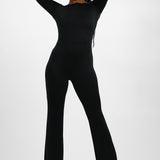 NA-KD Open Back Jumpsuit In Black