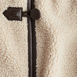 H&M Cream Thick Furry Cropped Jacket