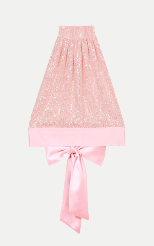 Harmur Classic Top Pink Sequins