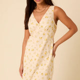 Nobody's Child Cream Helena Midi Dress