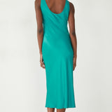 Hush Alysia Satin Midi Dress
