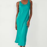Hush Alysia Satin Midi Dress