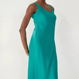Hush Alysia Satin Midi Dress