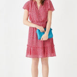 Hush Fifi Mini Dress In Zig Zag