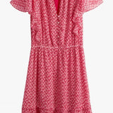 Hush Fifi Mini Dress In Zig Zag