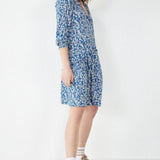 Hush Victoria Mini Dress In Watercolour Floral
