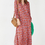 Hush Abelia Maxi Dress In 60's Floral Multi