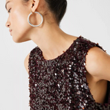 Hush Zarina Sequin Top