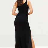Dress The Population Black Iris Maxi Dress