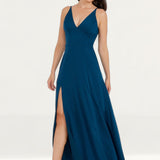 Dress The Population Peacock Blue Iris Dress