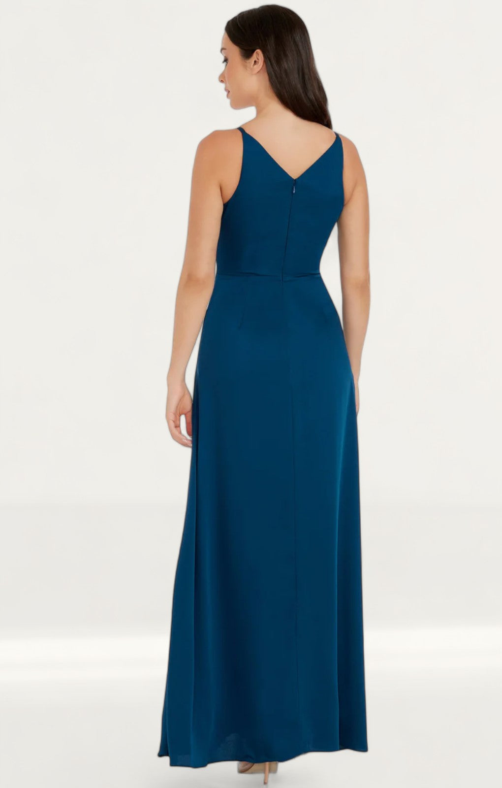 Dress The Population Peacock Blue Iris Dress