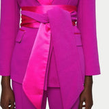 Jigsaw Belted Tuxedo Jacket