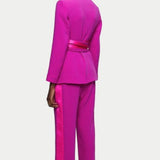 Jigsaw Belted Tuxedo Jacket