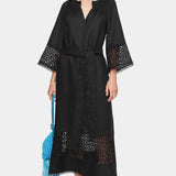 Jigsaw Lillia Broderie Midi Dress