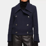 Jigsaw Modern Twill Pea Coat