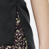 Jigsaw Silk Habotai Cowl Neck Top Black