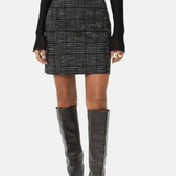 Jigsaw Broken Check Mini Skirt