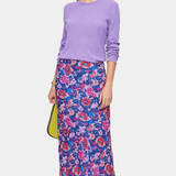 Jigsaw Celestial Bouquet Midi Skirt